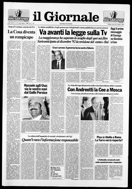 Il giornale : quotidiano del mattino